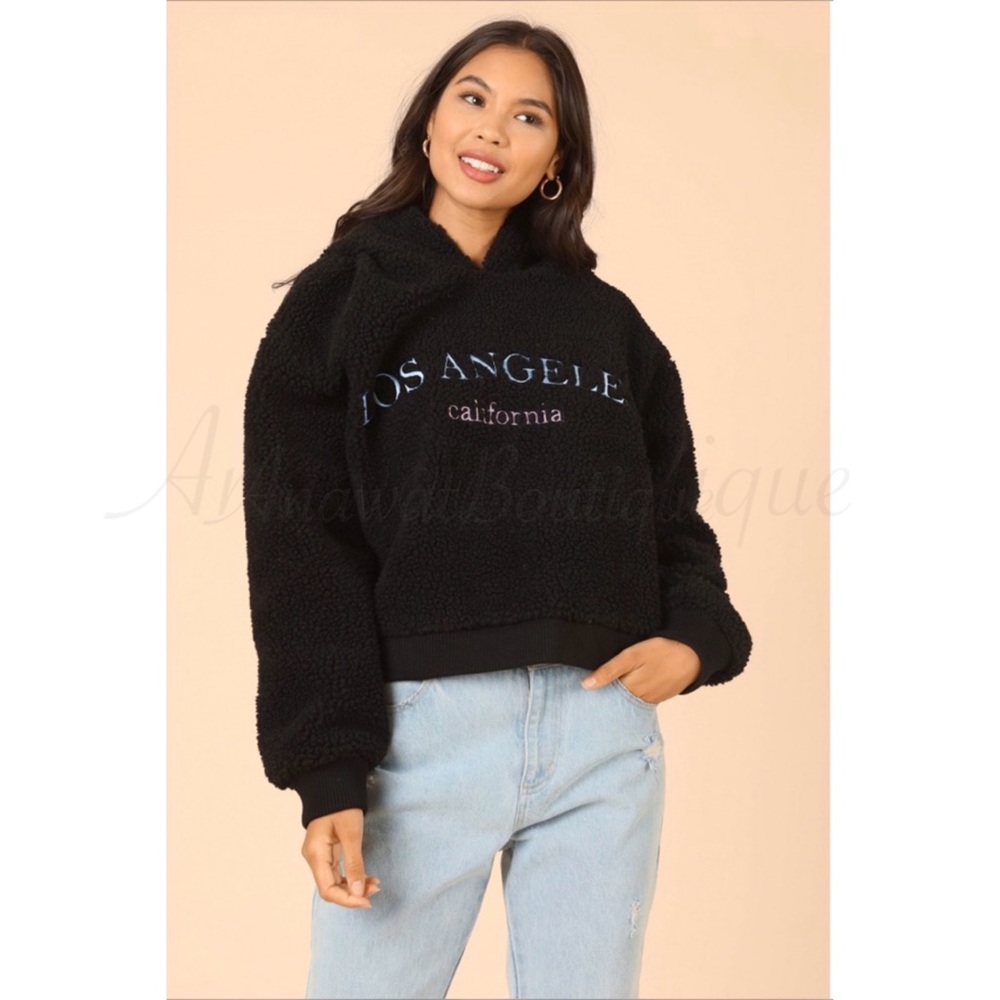 Gracie Sherpa Pullover Hoodie - Picture 5 of 8